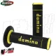 MF4124 - Manopole Domino Xtreme Off Road Nero/Giallo Soft Grips Universali Cross