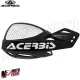 MF4134 Paramani Acerbis Uniko Vented Nero / Bianco Universale Moto Cross Enduro