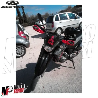 MF4133 Paramani Acerbis Uniko Vented Rosso / Nero Universale Moto Cross Enduro