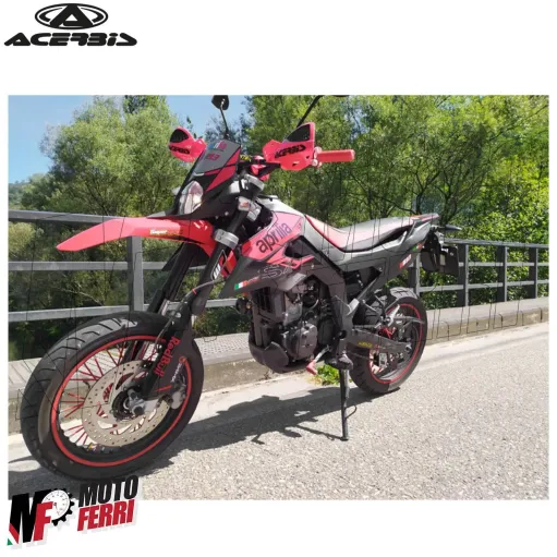 MF4133 Paramani Acerbis Uniko Vented Rosso / Nero Universale Moto Cross Enduro