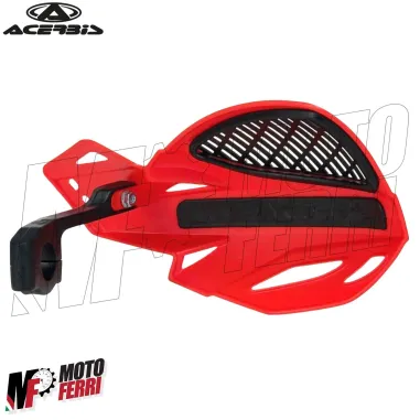 MF4133 Paramani Acerbis Uniko Vented Rosso / Nero Universale Moto Cross Enduro