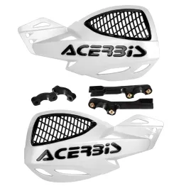MF4135 Paramani Acerbis Uniko Vented Bianco / Nero Universale Moto Cross Enduro