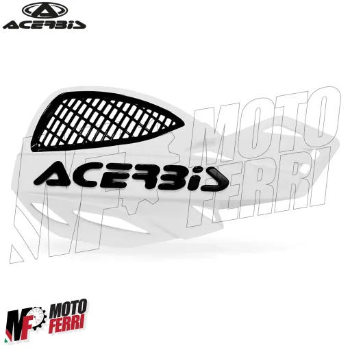 MF4135 Paramani Acerbis Uniko Vented Bianco / Nero Universale Moto Cross Enduro