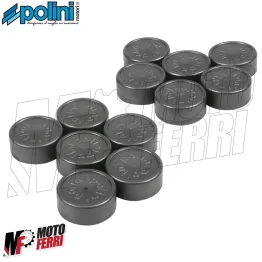 MF4047 - Kit Coperchi Gusci per Rulli Variatore Polini 16x13 Scooter 50cc 2
