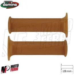 MF4140 Manopole Domino Para per Moto Cafè Racer Scrambler Custom Vintage 128mm 2