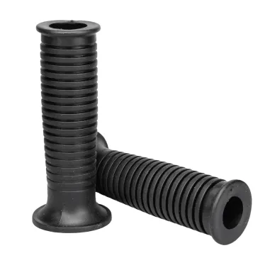 MF4142 - Manopole Ariete Soft Grips in Gomma Nere Universali per Moto BMW Style