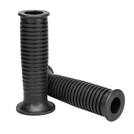 MF4142 - Manopole Ariete Soft Grips in Gomma Nere Universali per Moto BMW Style