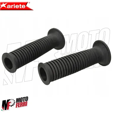 MF4142 - Manopole Ariete Soft Grips in Gomma Nere Universali per Moto BMW Style