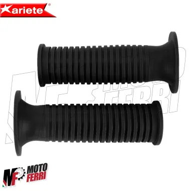 MF4142 - Manopole Ariete Soft Grips in Gomma Nere Universali per Moto BMW Style