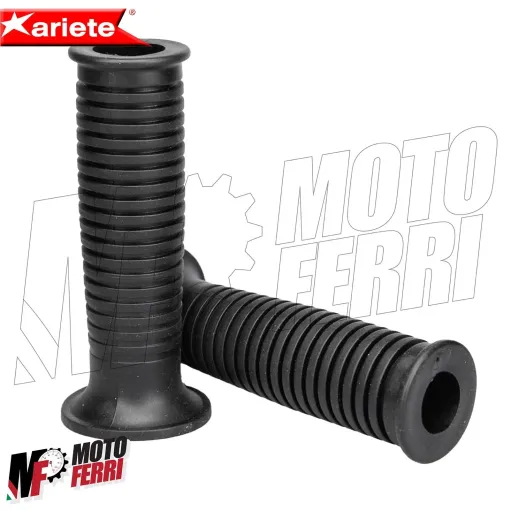 MF4142 - Manopole Ariete Soft Grips in Gomma Nere Universali per Moto BMW Style