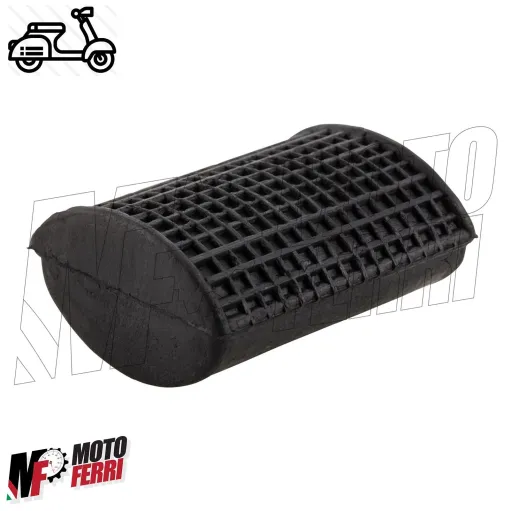 GOMMINO PEDALE FRENO FORO QUADRATO VESPA 125 150 200 PX ARCOBALENO PE T5