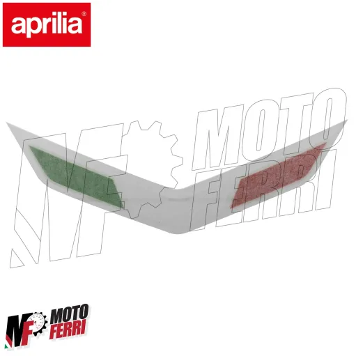 MF4144 Adesivo Bandiera Tricolore Aprilia RS660 Carena Anteriore Cupolino Fari