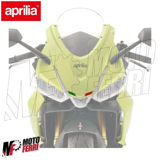 MF4144 Adesivo Bandiera Tricolore Aprilia RS660 Carena Anteriore Cupolino Fari