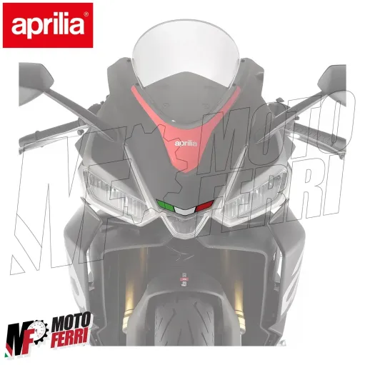 MF4144 Adesivo Bandiera Tricolore Aprilia RS660 Carena Anteriore Cupolino Fari