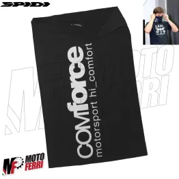 MF4147 - Collare in Tessuto Tecnico Spidi Anti Vento Nero per Moto Scooter Cross 2