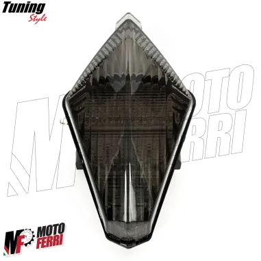 MF1469 Stop Faro Fanale Posteriore Led Fume con Frecce Yamaha 530 TMax 2012/2016