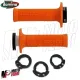 MF4165 - Manopole + Ghiere Domino D100 Arancione per Suzuki RMZ 250 / 450F