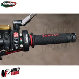 MF4166 Comando Gas Rapido Domino Racing XM2 con 3 Ghiere 2 Fili Univesale Moto 2