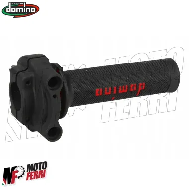 MF4166 Comando Gas Rapido Domino Racing XM2 con 3 Ghiere 2 Fili Univesale Moto