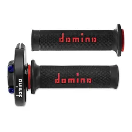 MF4170 - Comando Gas Rapido Domino GP Mono Cavo Nero Univesale per Moto Scooter
