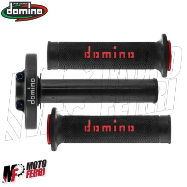 MF4170 - Comando Gas Rapido Domino GP Mono Cavo Nero Univesale per Moto Scooter