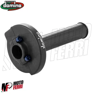 MF4170 - Comando Gas Rapido Domino GP Mono Cavo Nero Univesale per Moto Scooter