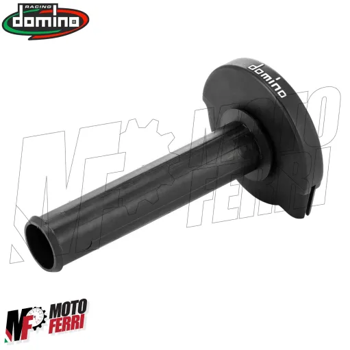 MF4170 - Comando Gas Rapido Domino GP Mono Cavo Nero Univesale per Moto Scooter