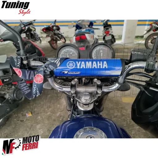 MF4172 Paracolpi Manubrio Traversa Yamaha Universale Scooter Moto Naked Cross
