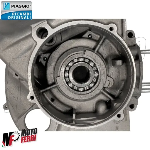 MF4183 Carter Motore Originale Vespa PX 125 150 con Mix 3 Travasi Avv Elettrico