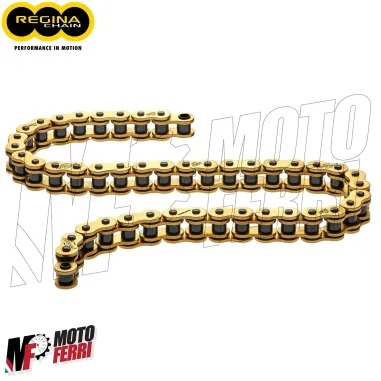 MF4194 Catena Trasmissione Passo 525 Regina HPE 120 Maglie oro No Manutenzione
