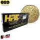 MF4194 Catena Trasmissione Passo 525 Regina HPE 120 Maglie oro No Manutenzione