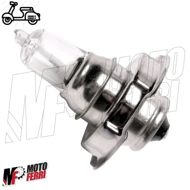 MF0587 LAMPADA LAMPADINA ALOGENA 12-15 FARO FANALE ANTERIORE VESPA 50 SPECIAL
