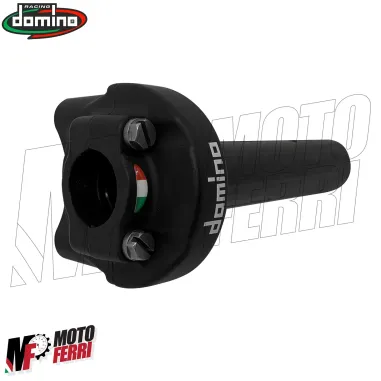 MF3961 Comando Gas Rapido Domino Racing XM2 con 3 Ghiere 2 Fili Univesale Moto