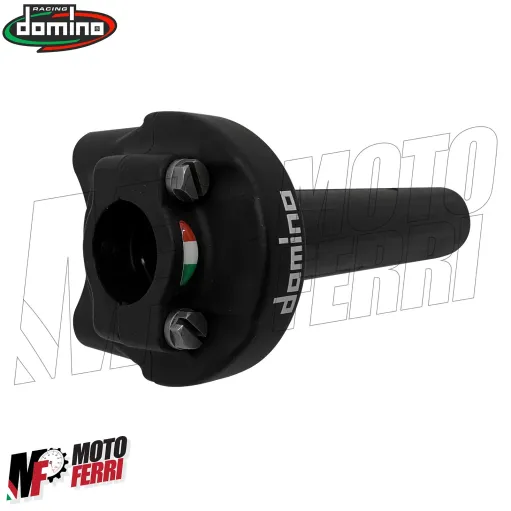 MF3961 Comando Gas Rapido Domino Racing XM2 con 3 Ghiere 2 Fili Univesale Moto