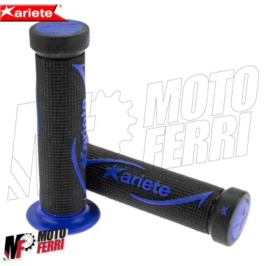 MF4215 - Manopole Ariete Road Nero/Blu Universale Moto Yamaha R6 R7 R1 MT07