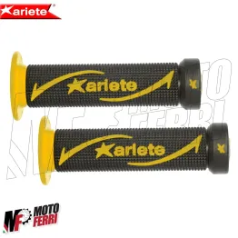 MF4216 - Manopole Ariete Road Nero/Giallo Universale Moto Yamaha Honda Benelli 2