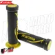 MF4216 - Manopole Ariete Road Nero/Giallo Universale Moto Yamaha Honda Benelli