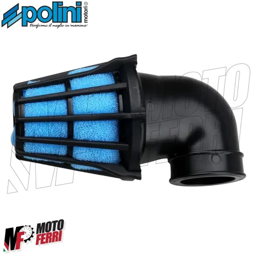 MF4229 Filtro Aria Polini D.32 Inclinato 90° PHBG 15 16 17 17,5 18 19 19,5 20 21