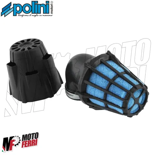 MF4229 Filtro Aria Polini D.32 Inclinato 90° PHBG 15 16 17 17,5 18 19 19,5 20 21