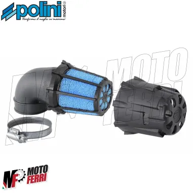 MF4229 Filtro Aria Polini D.32 Inclinato 90° PHBG 15 16 17 17,5 18 19 19,5 20 21
