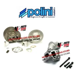 KIT 130 CILINDRO 57 DOPPIA ALIMENTAZIONE + COLLETTORE 24 POLINI VESPA 50 PK XL