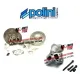 KIT 130 CILINDRO DM 57 DOPPIA ALIMENTAZIONE COLLETTORE 19 POLINI VESPA 125 ET3