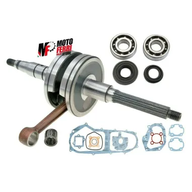 KIT ALBERO MOTORE CUSCINETTI PARAOLI GUARNIZIONI 50 CC 2T F12 F15 AEROX NITRO SR