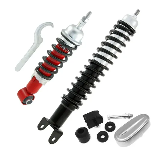 KIT AMMORTIZZATORE ANTERIORE POSTERIORE COPERCHIO FORCELLA VESPA SPECIAL R L N