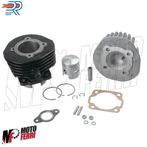 KIT CILINDRO COMPLETO DR DM47 75CC VESPA 50 SPECIAL R L PK S XL APE 50 TM FL FL2