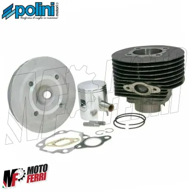 Kit Cilindro Gruppo Modifica Motore 130 Polini Dm 57 Vespa 50 Special R L N PK