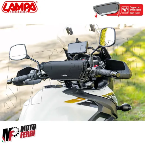 MF3084 Borsa da manubrio marsupio porta oggetti chiavi attrezzi Moto Enduro