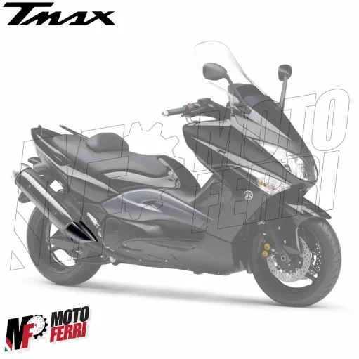 Protezione Paracalore Collettori Marmitta Yamaha TMax 500 / 530 cc 2008 - 2016