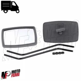 MF4241 Coppia 2 Specchietti Sinistra + Destra per Piaggio Ape tutti i modelli 2
