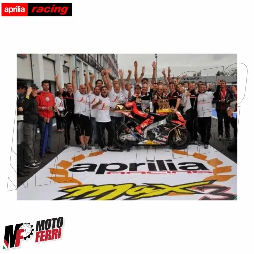 MF4242 - Maglia Originale Aprilia Racing Max Biaggi SBK World Champion Taglia M